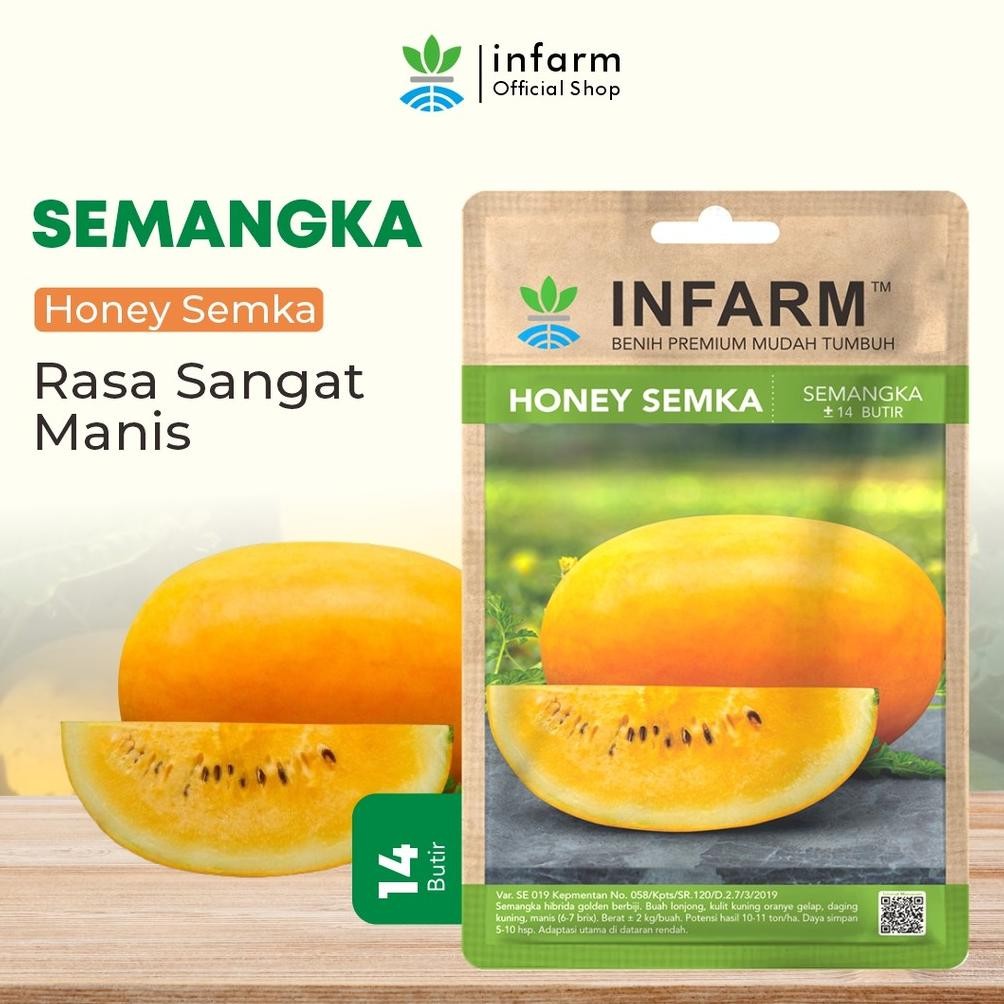 Infarm-Benih Bibit Semangka Benih F1 Buah Semangka Kuning Bibit Buah Buahan Benih Buah Semangka Hone