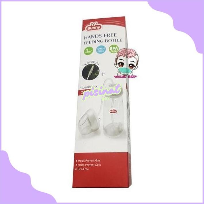 hg-24 dgf-4 fsd-34 Morinz Lusty Bunny ADB Reguler Feeding Bottle Botol Susu Dot Bulat Tanpa Gagang O