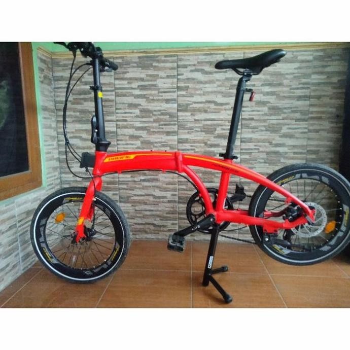 standar sepeda lipat/ paddock seli/ jagang tengah sepeda lipat volmarc