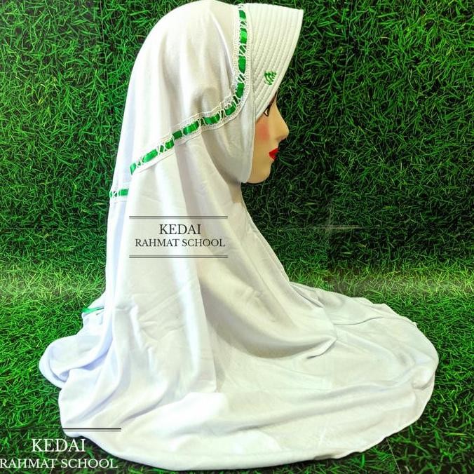 (Expert) Kerudung Jilbab Seragam Sekolah Anak SD MI Madrasah Ibtidaiyah