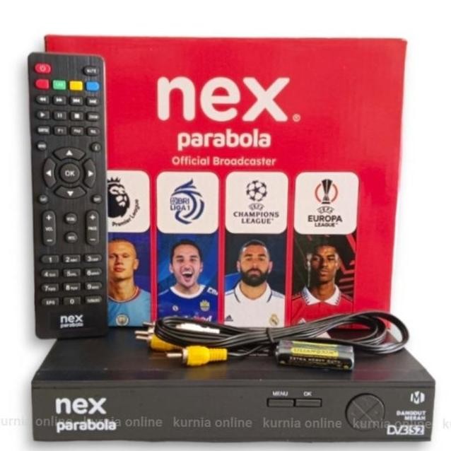 Termurah Receiver Parabola Nex Merah