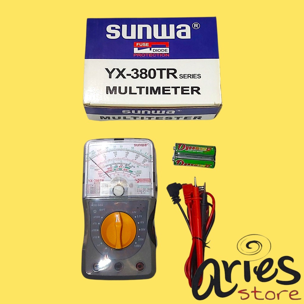 MULTITESTER SUNWA YX 380 TR SERIES MULTI TESTER SUNWA