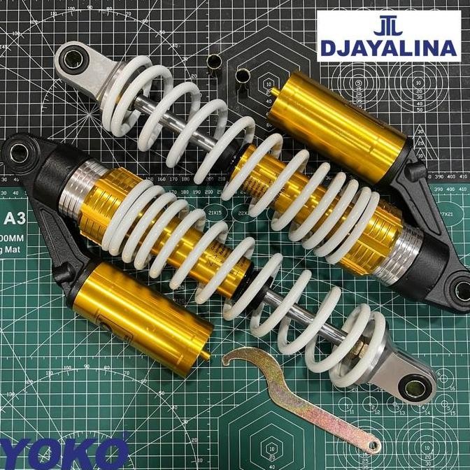 Yoko Hyper Ux ( Jlt 142 ) Shock Bebek - Ukuran 270Mm & 340Mm - Untuk Motor Bebek Yamaha Jupiter Vega