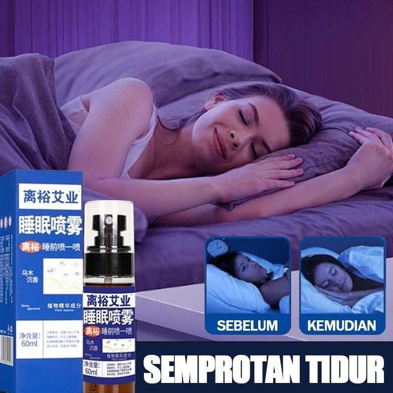 Sleep Spray Bius Semprot Tidur Pingsan Pillow Mist Insomnia Deep Sleep Sleep Well Pengharum Ruangan 