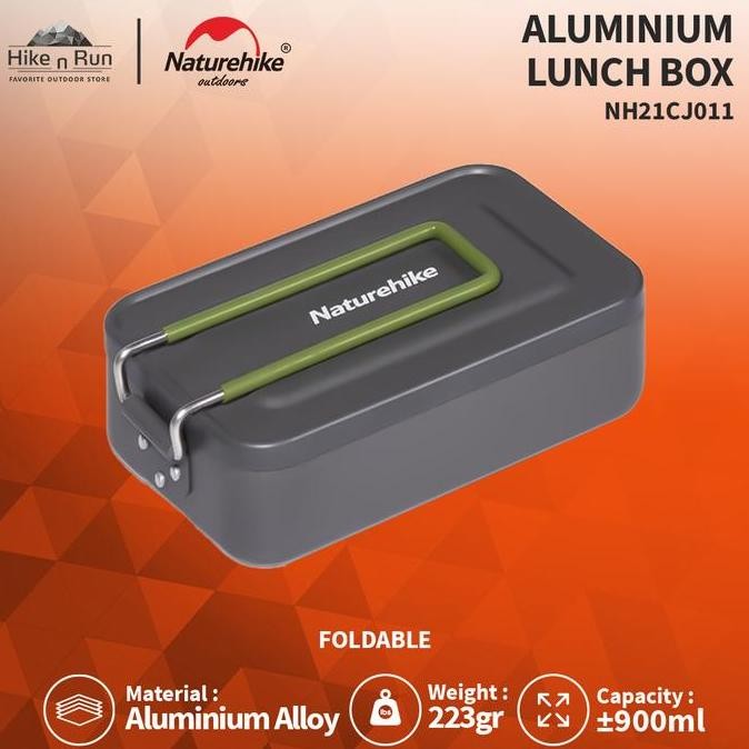 Kotak Makan Naturehike NH21CJ011 Aluminium Alloy Lunch Box