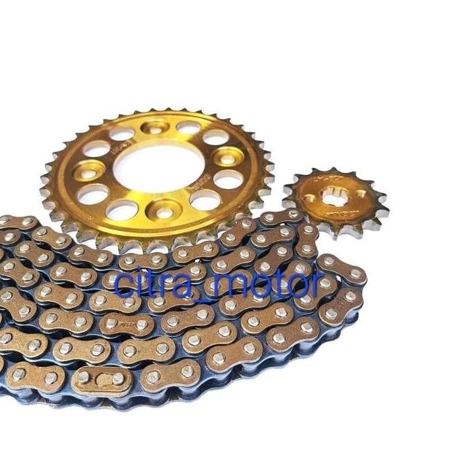 Gear Set Gir Paket Supra Fit New 38T Supra X 125 Fi Revo Old Supra X 125 Helm In