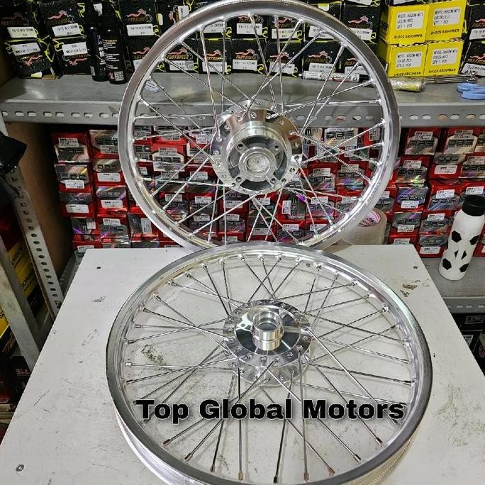 Velg Supra125 Double Disc Blade New Sepasang Merek Rossi Accessories Ban Motorcycle