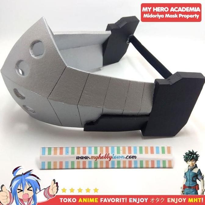 Ready  Masker Anime Boku no Hero Academia Midoriya Izuku Deku Cosplay