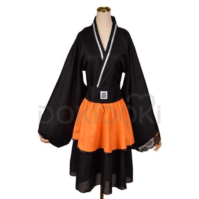 Ready  [QTakasi] Anime NARUTO Cosplay Costume Hyuga Hinata / Akatsuki / Uchiha Sasuke Cosplay Lilota