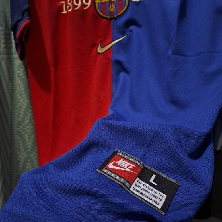 Jersey Retro Barcelona home 1899 - 1999 Grade Ori