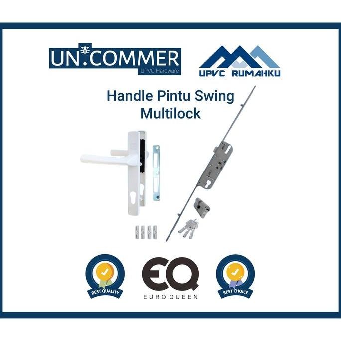 Handle Pintu Swing UPVC Multilock Euro Queen