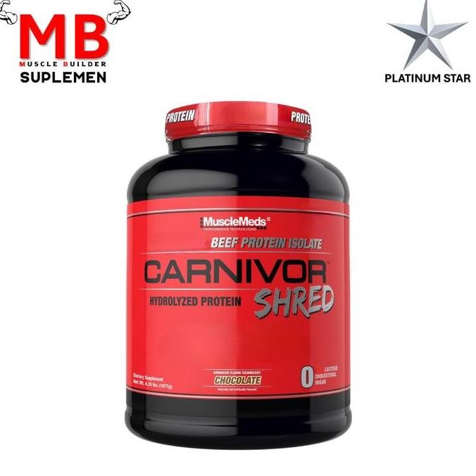 Carnivor SHRED Whey Musclemeds 4,35 lbs Protein Isolate Beef Hydrolyzed Hydrowhey ON Optimum Nutriti
