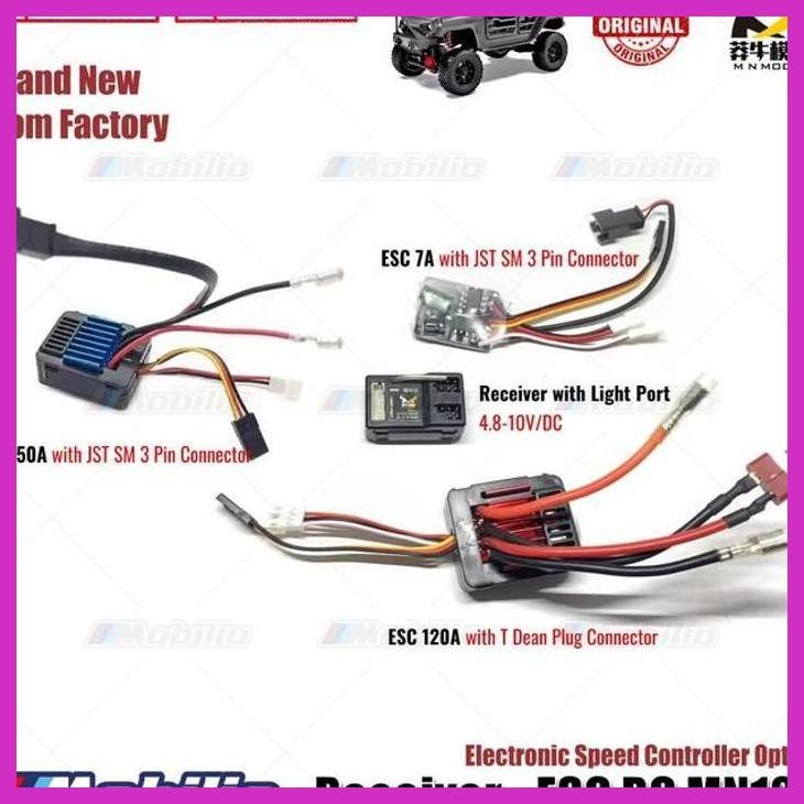 DISCOUNT ORIGINAL PART MN128 RECEIVER ESC MN 128 MN86 NEW VERSION RC CRAWLER CAR ADVENTURE MAINAN RE