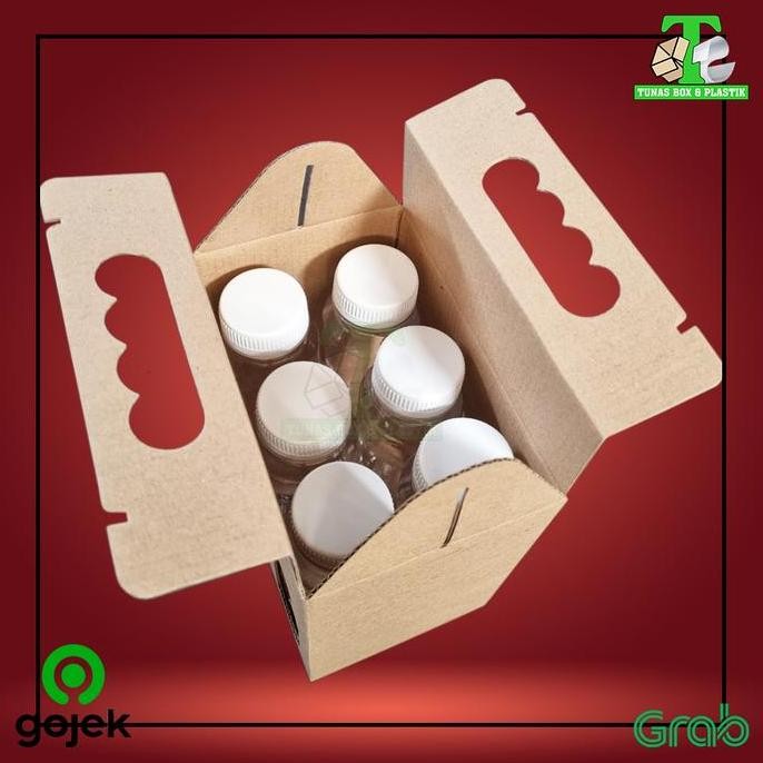 Kardus Minuman Botol 250 mL| Box Hampers Botol 250 mL