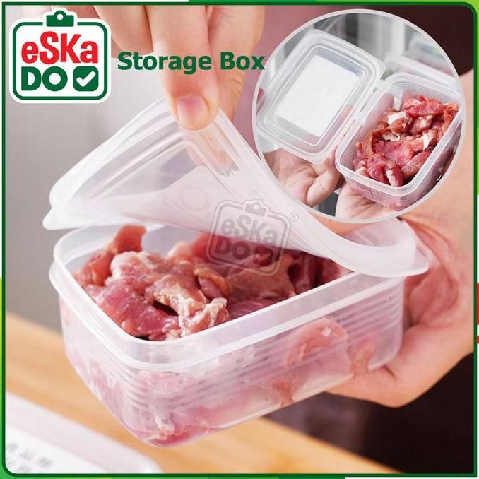 Kotak Penyimpanan Makanan Beku Freezer / Refrigerator Storage Box