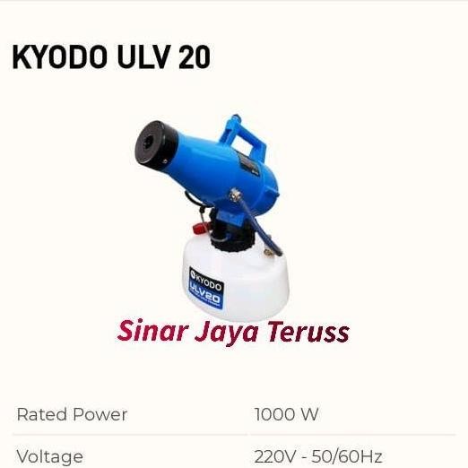 Alat Fogging Uap Kyodo Ulv 20 Ulv Cold Fogger Mesin Fogging Listrik