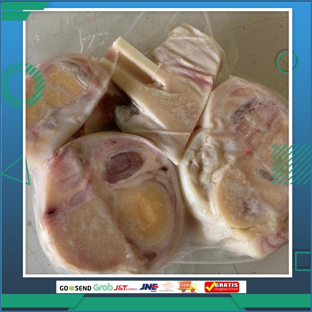 Kikil Kaki Sapi | Tunjang Sapi | Beef Feet 1 Kg Grab