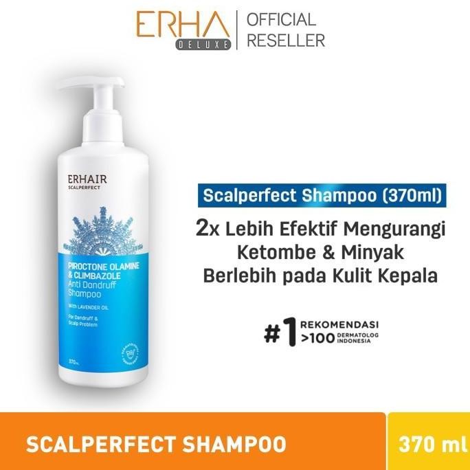 ERHA ERHAIR Scalperfect Shampoo - Shampo Anti Ketombe, Dandruff