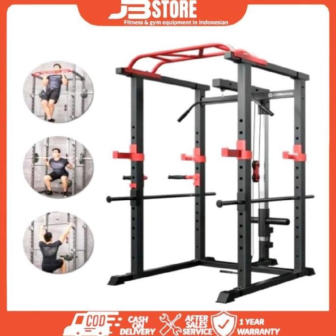 Lifesport-Power rack multipungsi Ls-246(Original)Power rack Multy Gym