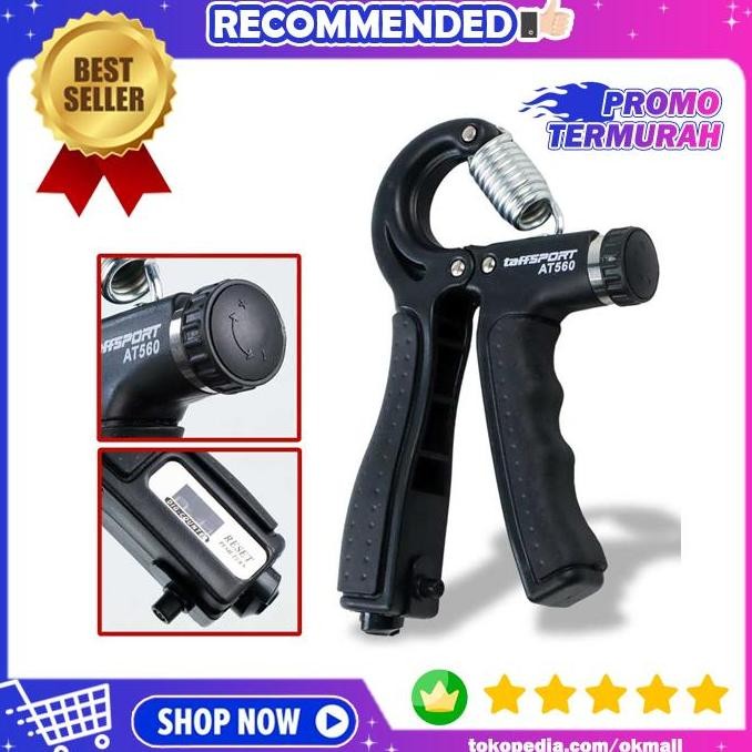 Alat Olahraga Jari Tangan Fitness Adjustable + Penghitung