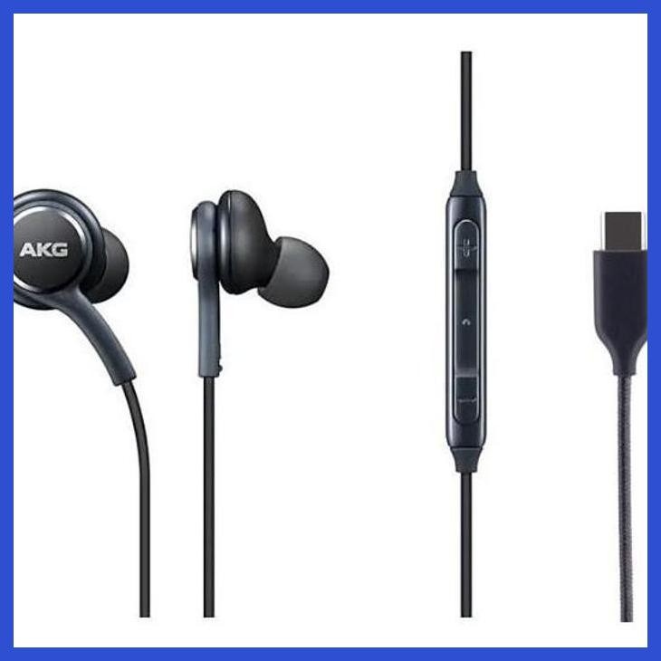 READY SAMSUNG HEADSET EARPHONE GALAXY S22 PLUS S22 ULTRA AKG TYPE-C ORIGINAL PACKING AMAN