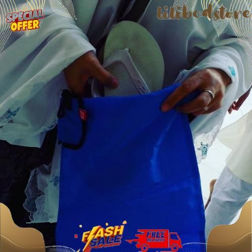 Hajbag - Tas sandal haji perlengkapan umroh tas haji, tas umroh, tas sandal umroh backpacker Origina