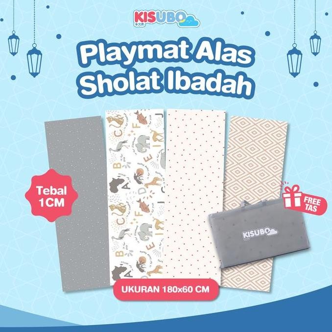 Kisubo Playmat Alas Sholat Ibadah Sajadah