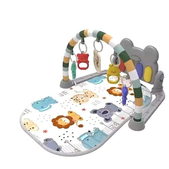 Playgym Mainan Bayi Playmate Musik Piano Baby Gym / Mainan Melatih Kaki Bayi Piano Gym