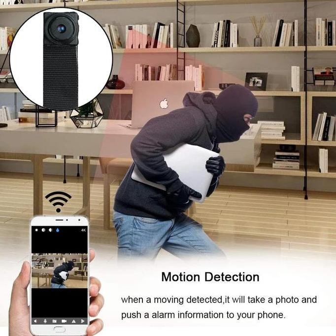 SPY CAMERA IP WIRELESS WIFI 8MP HIDDEN SPY CAM SUPER MINI FULL HD 4K Cctv Kamera
