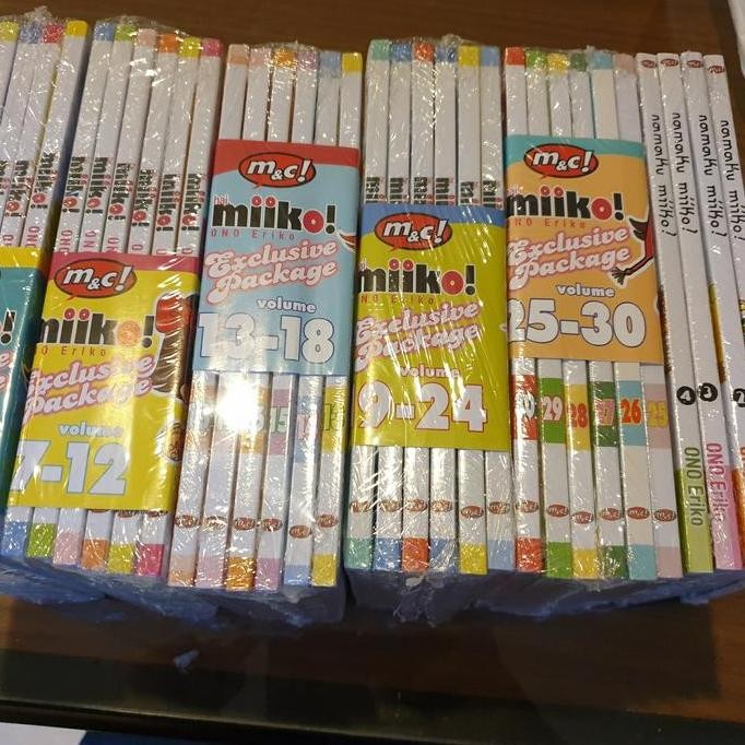 Komik Hai Miiko Bundling Vol 1-30 Set Bonus Namaku Miiko