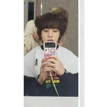 Berkualitas Korean Acrylic Samsung Galaxy Z Flip 6 5 4 3 Zflip Zflip4 Zflip 3 BTS Casetify Case Shoc