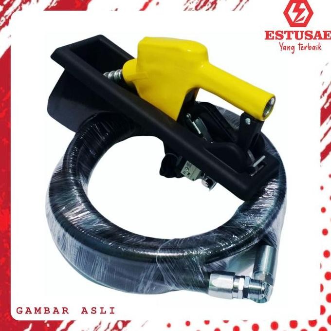 Estusae - Paket Selang Swivel 4M + Nozel + Boot Nozel Switch Biru Kuning Hijau