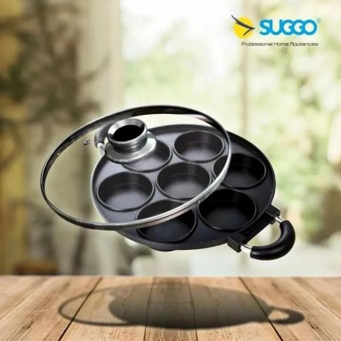 Cetakan Kue 7 Lubang Datar Anti Lengket / Loyang Martabak Mini 7 Lubang/Cake pan classic HAR