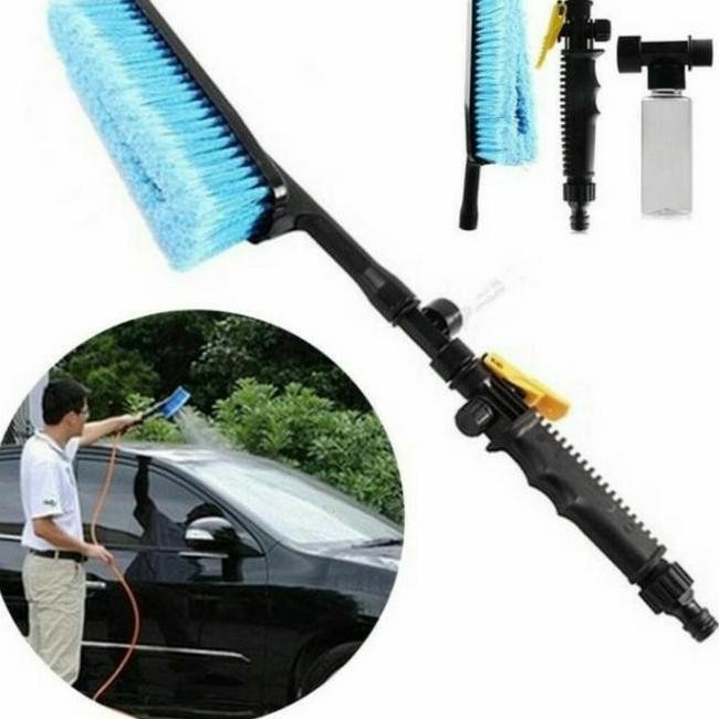 Sikat Cuci Mobil Motor Lantai Semprot Air Otomatis