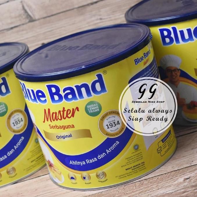 BLUE BAND MASTER Original Margarine 2 KG Kaleng Mentega Blueband WAR