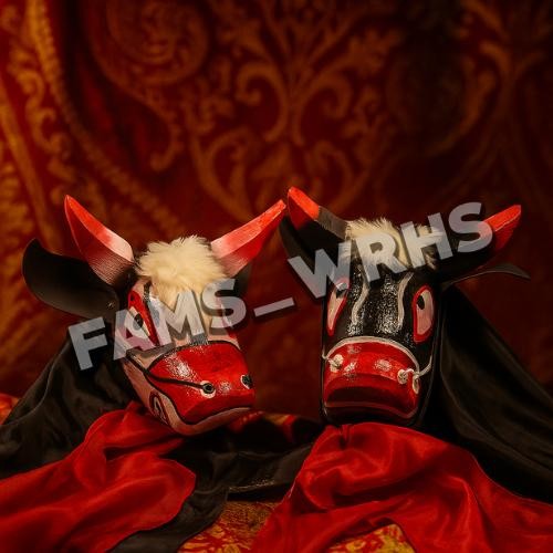 Bantengan Anak Plus Kain. Mainan Viral Bantengan Mberot. Banteng Suro. Mberot