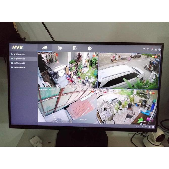 Camera Cctv Hikvision 2Mp Colorvu 1080P Audio Series Kamera Cctv 2Mp Full Colour 24 Jam Berwarna