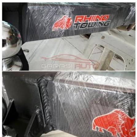 Towing Tanduk Belakang Wuling Cortez Rhino Guard Bumper Mobil Bull Bar
