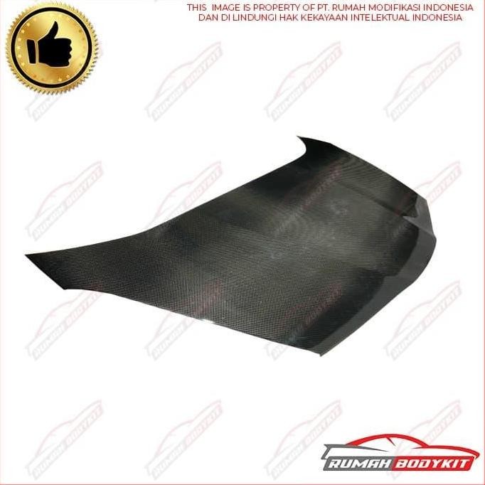 KAP MESIN HONDA JAZZ GE8 20 - 2013 - MUGEN - CARBON