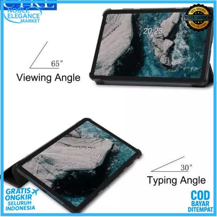 Premium Nokia T21 Nokia Tablet T21 Smartcase Flipcover Stand Trifold Berkualitas