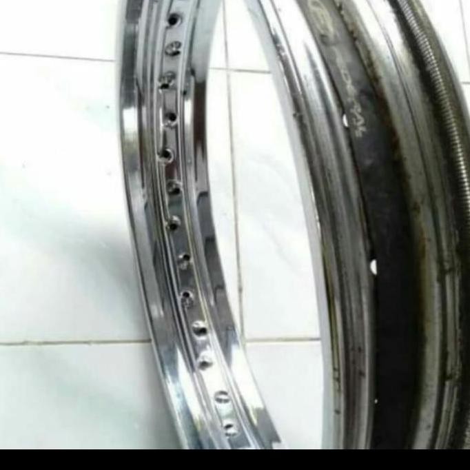 PELEK BESI JARI -JARI DID CHROME UKURAN 140 RING 19 36 HOLE