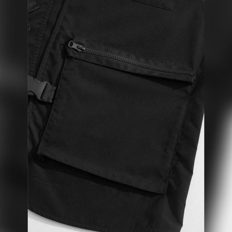 Viral Rompi Vest Tactical Cargo Buckled Katun Elegan Fx-45