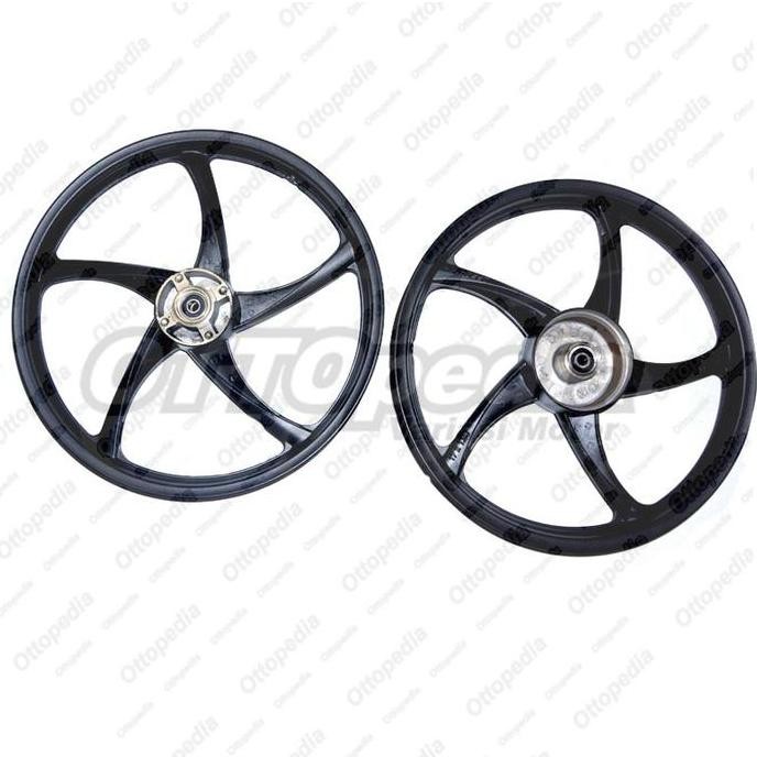 Velg Pelek Racing Rossi Top Zigen Palang 5 Supra X 125 Hitam
