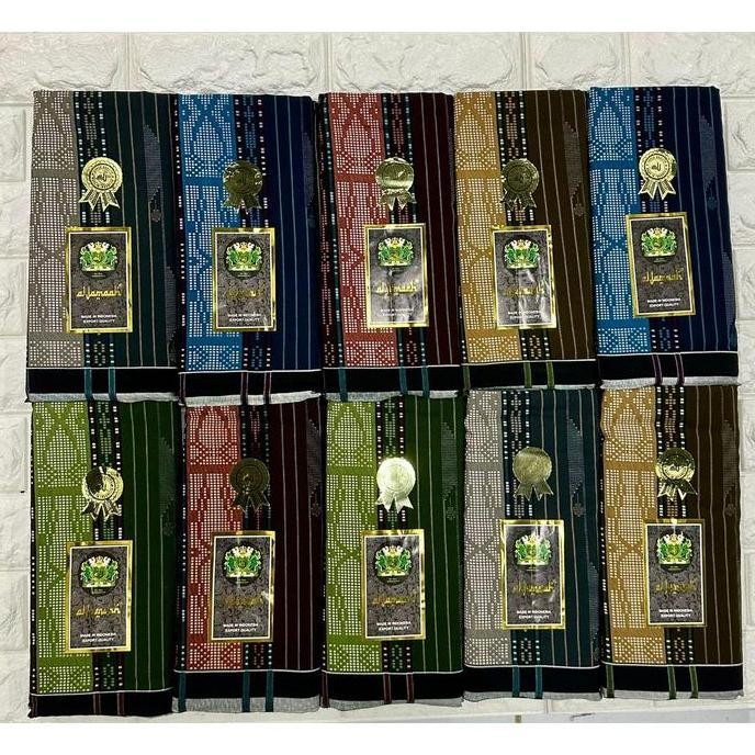 Grosir 10 Pcs Sarung Samarinda Al-Jamaah Motif 9179