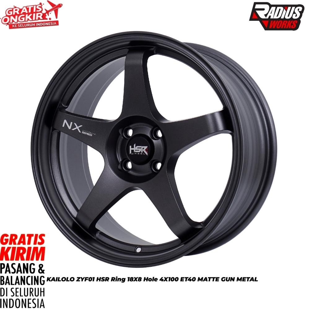 velg promo ring 18 hsr kailolo pcd 4x100 untuk raize rocky galant vios dll pelek ring 18
