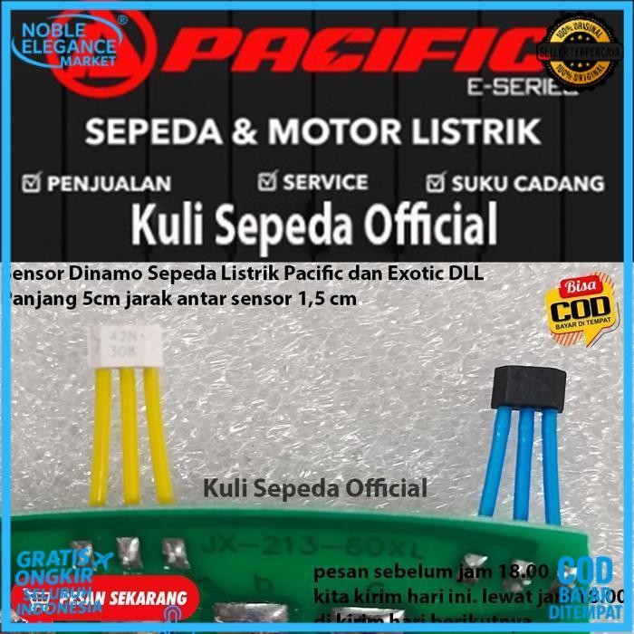 Premium Sensor Dinamo Sepeda Listrik Jx-213-60Xl Pacific, Exotic, Goda, U-Winfly, Agathos, Viar, Avi
