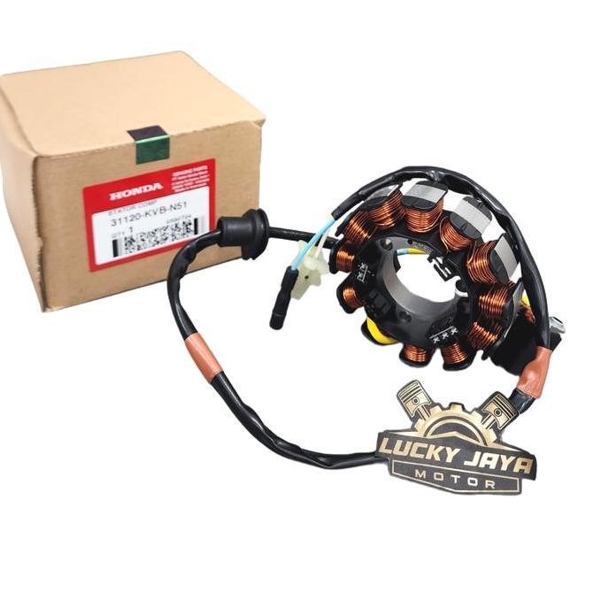 Spul stator spool spol Vario 110 Karbu lama Cbs KVB Original AHM Motorcycle Original