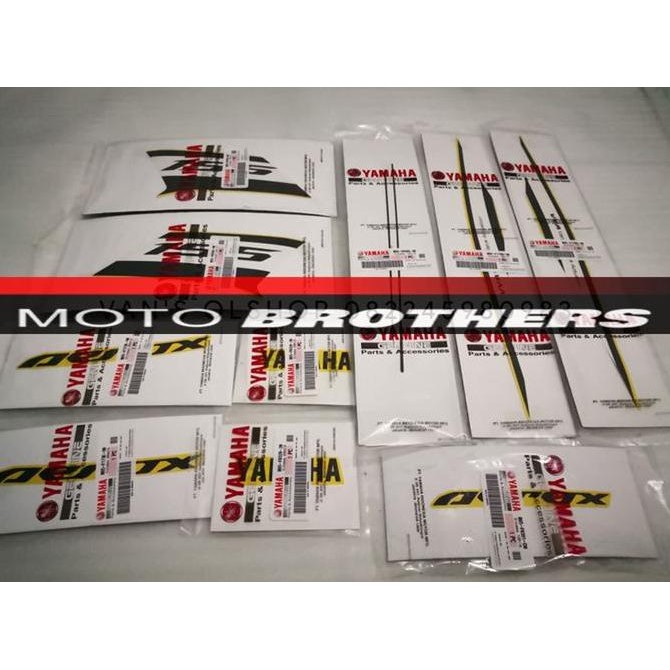STRIPING / STICKER / STIKER FULL BODY AEROX 155 VVA Motorcycle Original