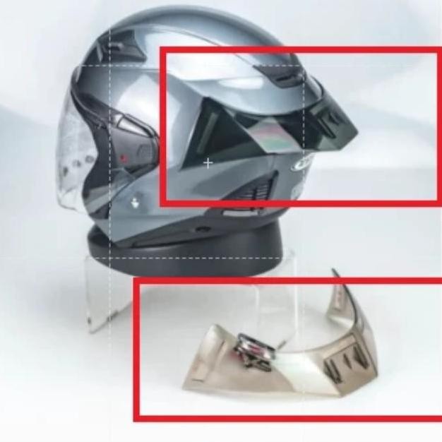 SPOILER ZEUS ZS611C + ZS611 ORIGINAL ZEUS Motorcycle Original