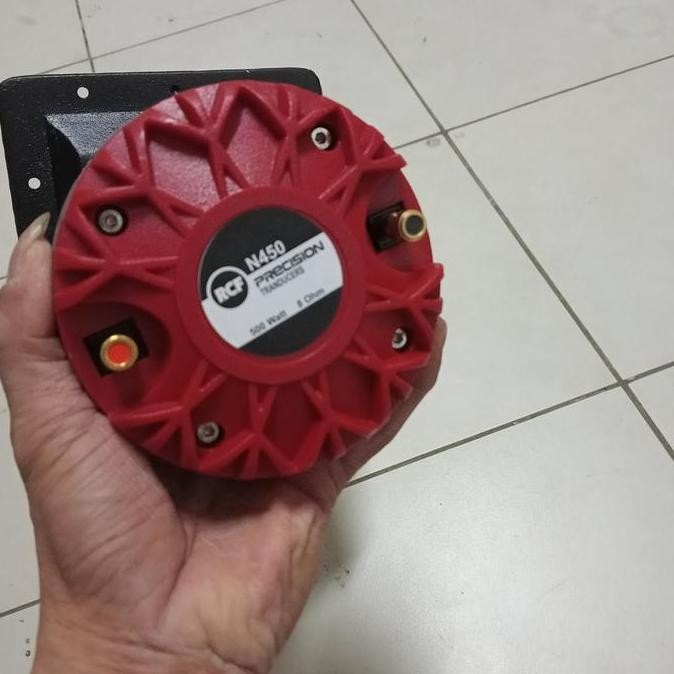 TweeterRcfN450ModelDrat+Corong 15X19 Bahan Alumunium Tebal KualitasBagus